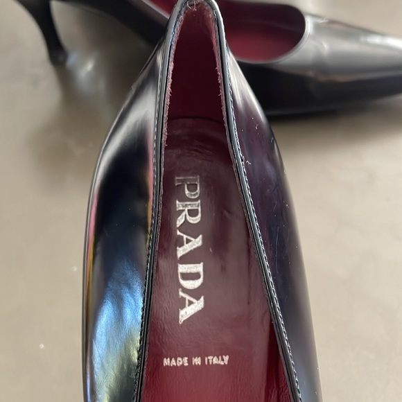 Prada heels preowned sz 39 - Picture 3 of 7